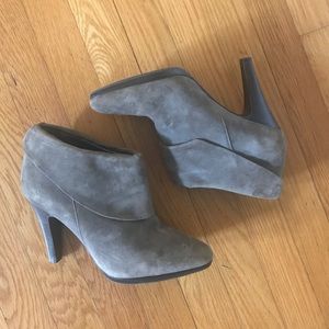 BR suede booties